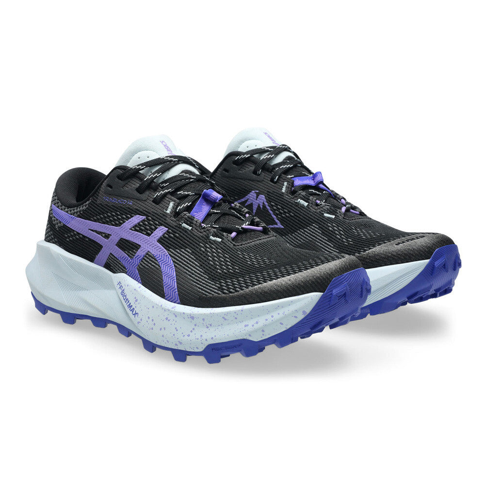 ASICS Trabuco 14 Women's Trail Running Shoes - Black/Amethyst