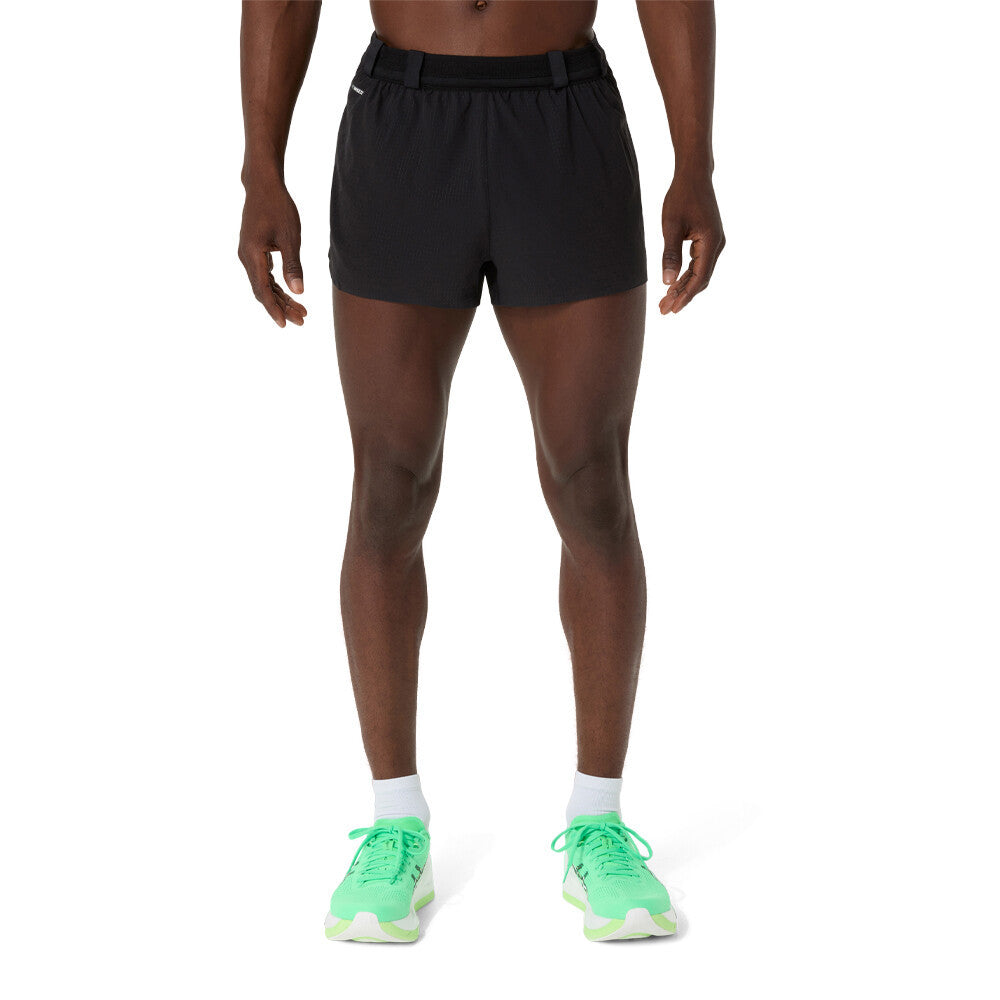 ASICS Metarun Split Men's Running Shorts - Performance Black