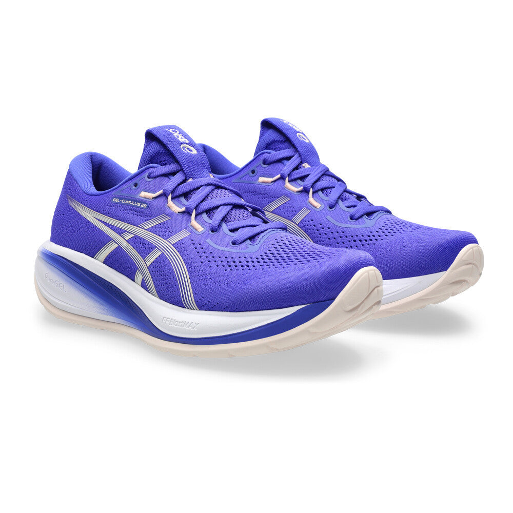 ASICS Gel-Cumulus 28 Women's Running Shoes - Cobalt Burst/Ivory