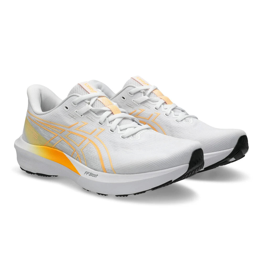 ASICS GT-1000 15 Men's Running Shoes - White/Stadium Orange