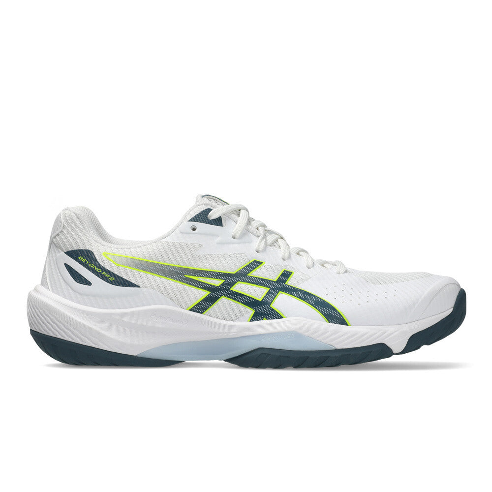 ASICS Beyond FF 2 Men's Indoor Court Shoes - White/Raw Indigo