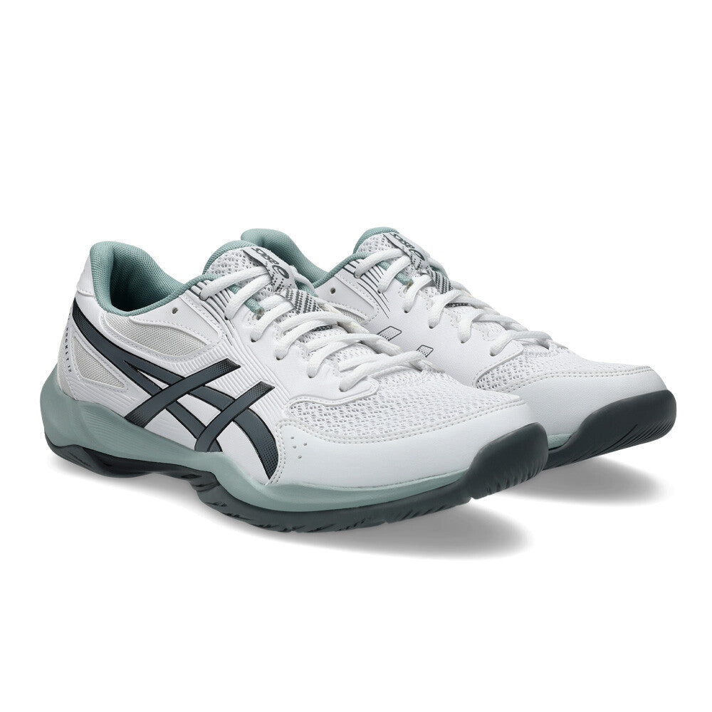 ASICS Gel-Rocket 12 Men's Indoor Court Shoes - White/Steel Grey
