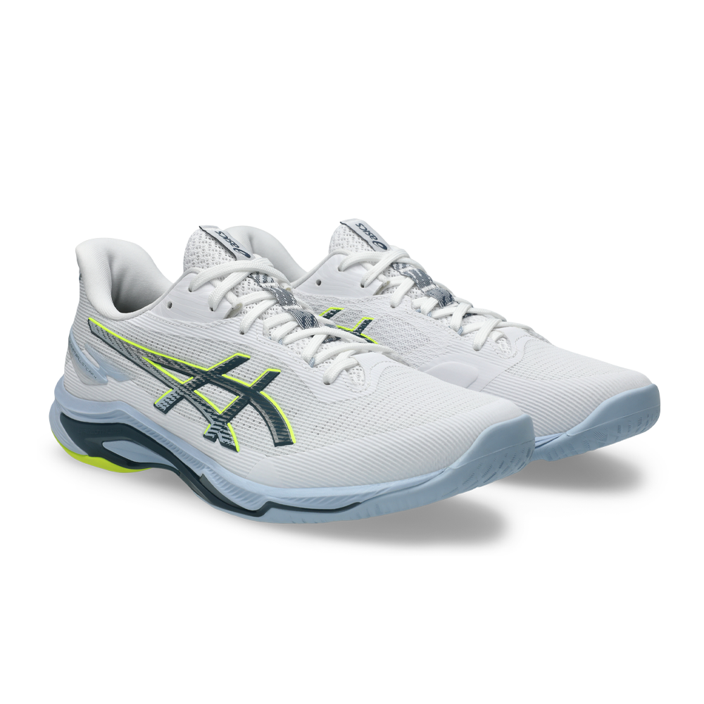 Asics Netburner Ballistic FF 4 Men's Court Shoes - AW26 - White
