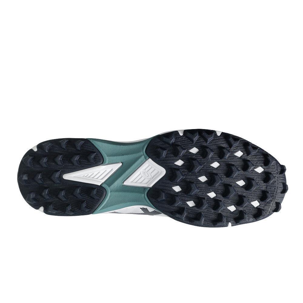 ASICS Field Ultimate FF 2 Men's Hockey Shoes - White/Foggy Teal