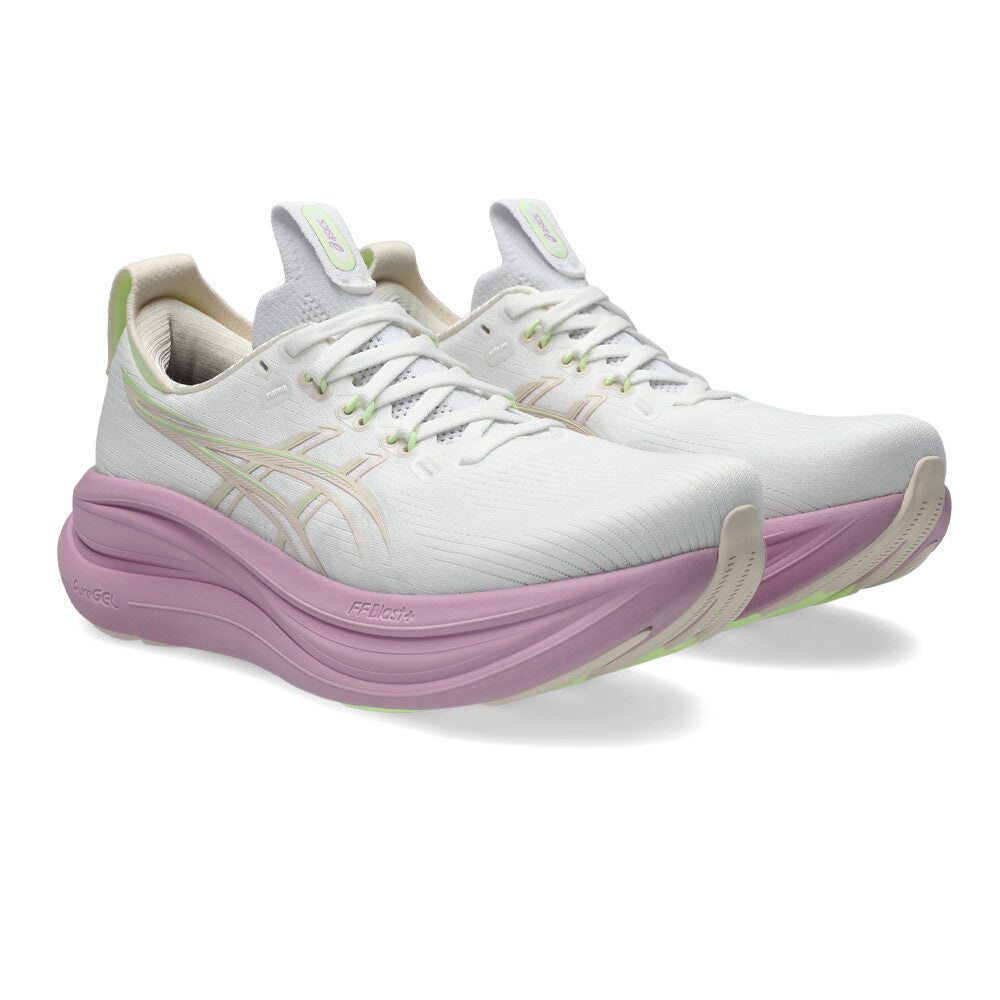 ASICS Gel-Nimbus 28 Women's Running Shoes - White/Hazy Lilac