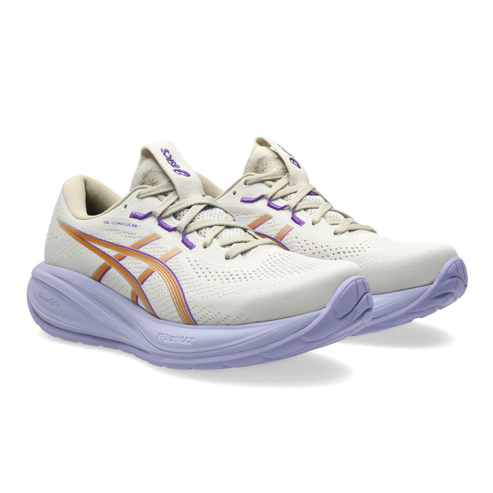 ASICS Gel-Cumulus 28 Women's Running Shoes - Oatmeal/Fresh Air