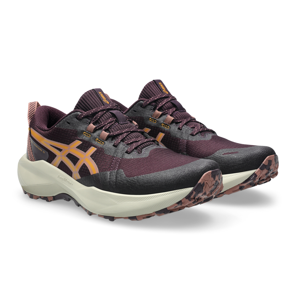 ASICS Gel-Venture 11 Women's Trail Running Shoes - Dark Aubergine/Sandstorm
