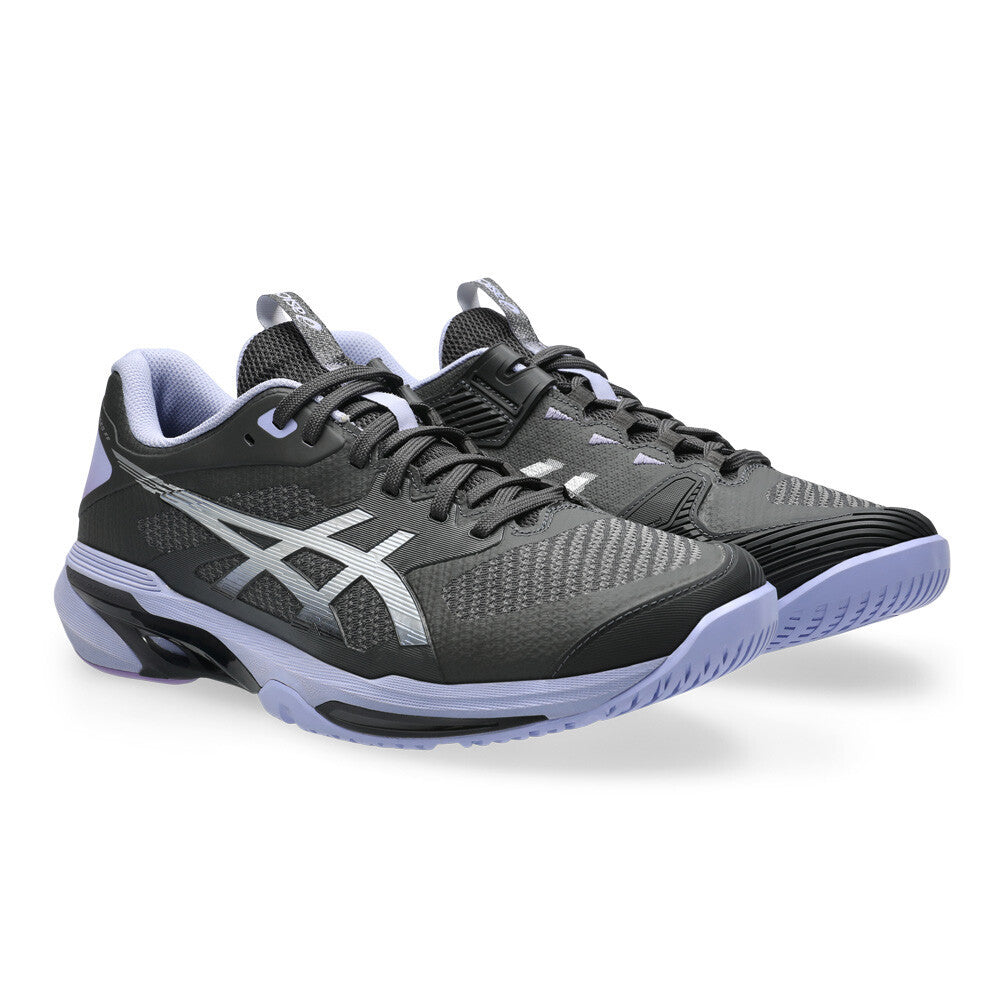 ASICS Solution Speed FF 4 Night Energy Men's Tennis Shoes - Graphite Grey/Pure Silver