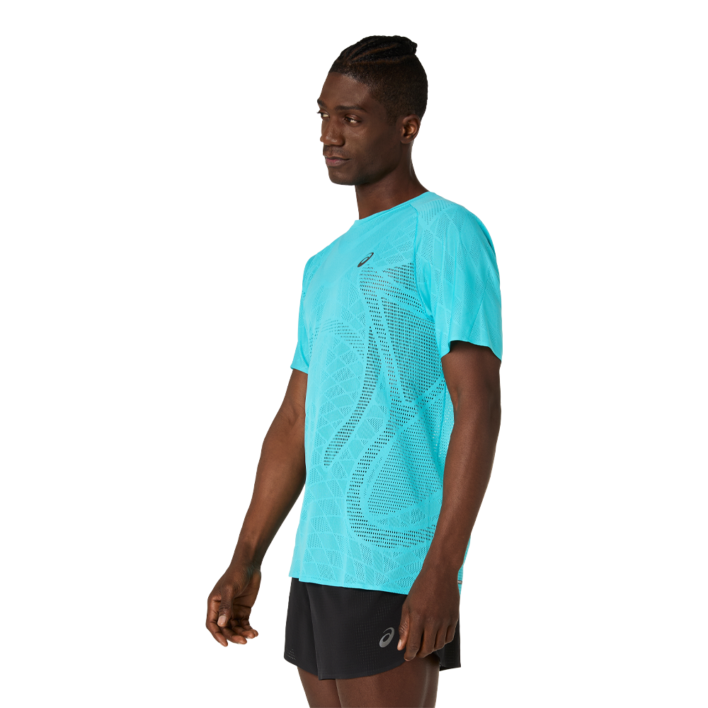ASICS Metarun Men's T-Shirt - Energy Aqua