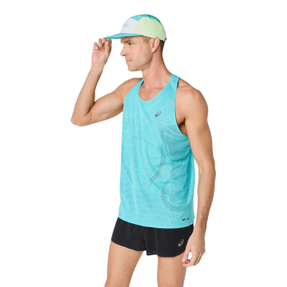 ASICS Metarun Men's Vest - Energy Aqua