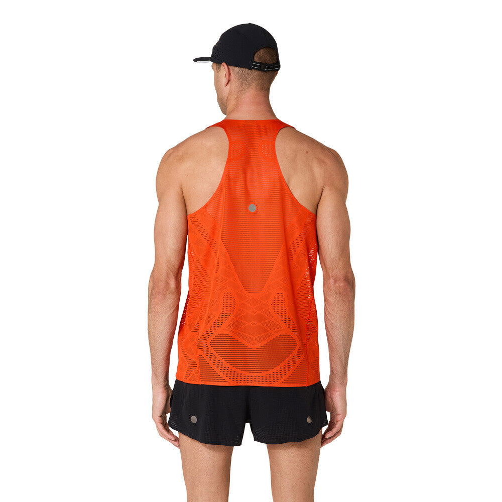 ASICS Metarun Men's Vest - Cherry Tomato