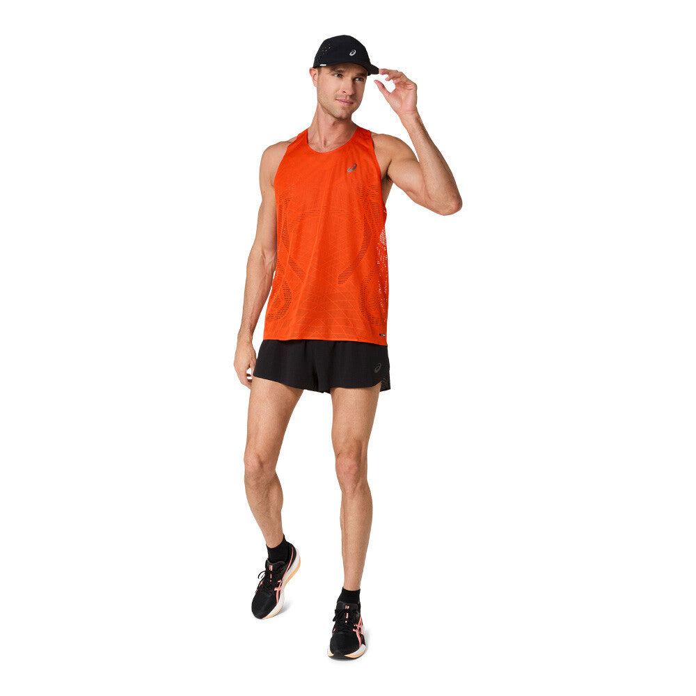 ASICS Metarun Men's Vest - Cherry Tomato