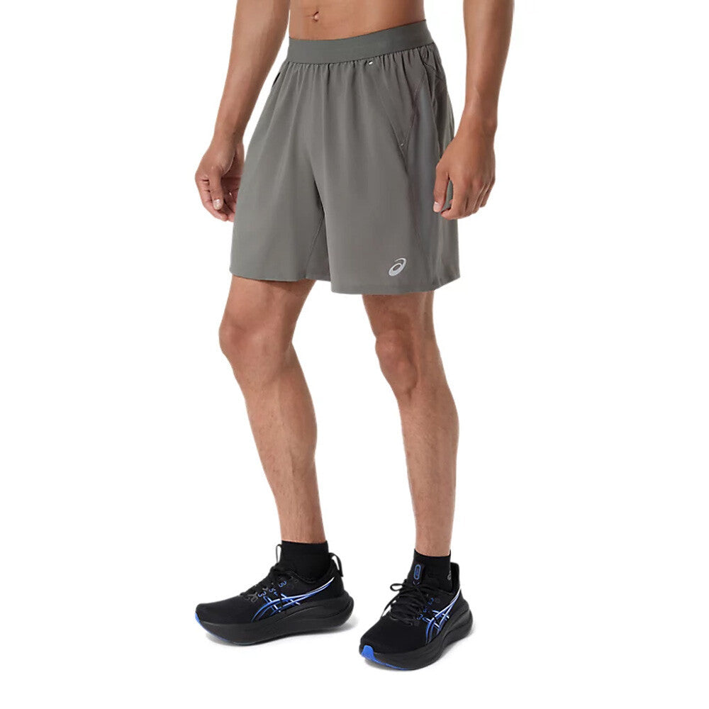 ASICS Road 7 Inch Men's Running Shorts - Truffle Grey