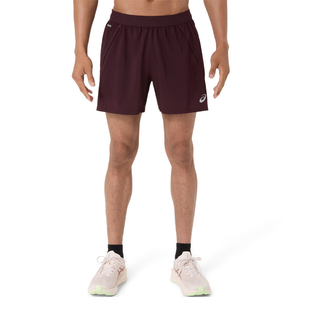 ASICS Road 5 Inch Men's Running Shorts - Dark Currant