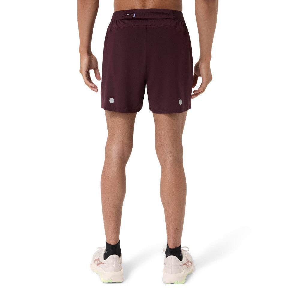 ASICS Road 5 Inch Men's Running Shorts - Dark Currant