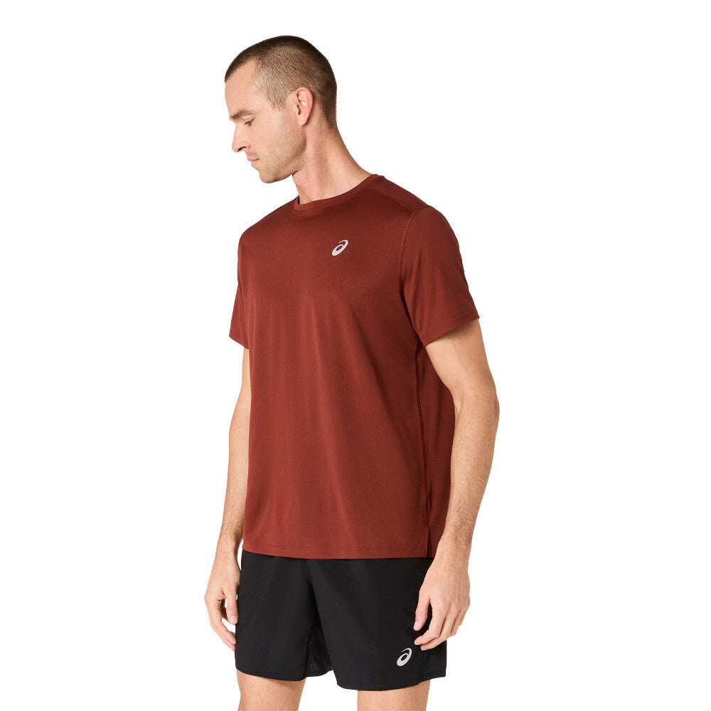ASICS Core Men's Running Shirt - Singed Red