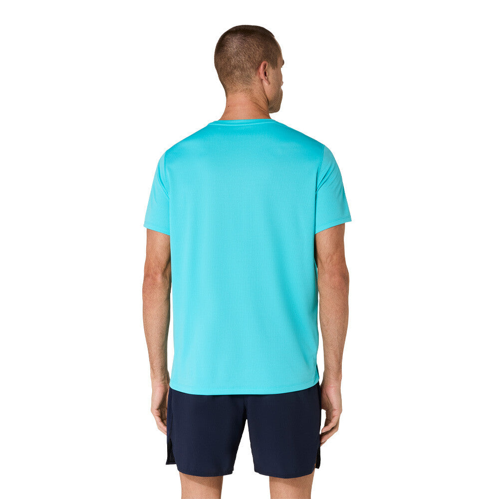 ASICS Core Men's Running Shirt - Energy Aqua