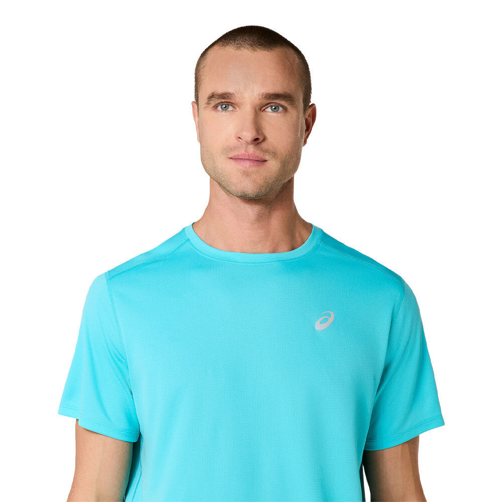ASICS Core Men's Running Shirt - Energy Aqua