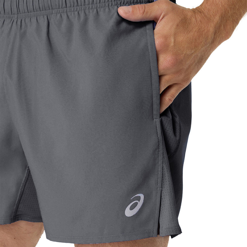 ASICS Core 5 Inch Men's Shorts - Carrier Grey