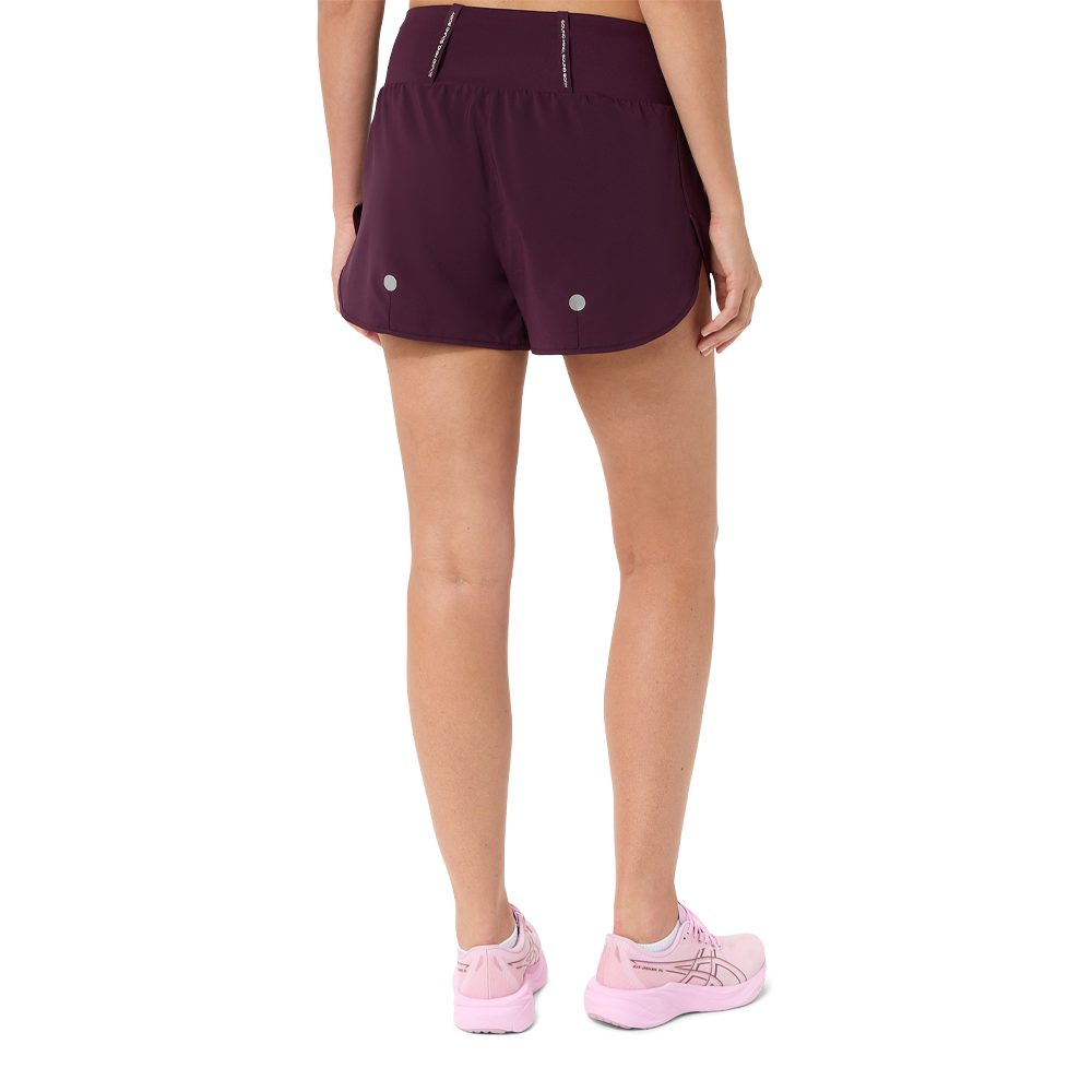 ASICS Road 3.5 Inch Women's Running Shorts - Dark Aubergine