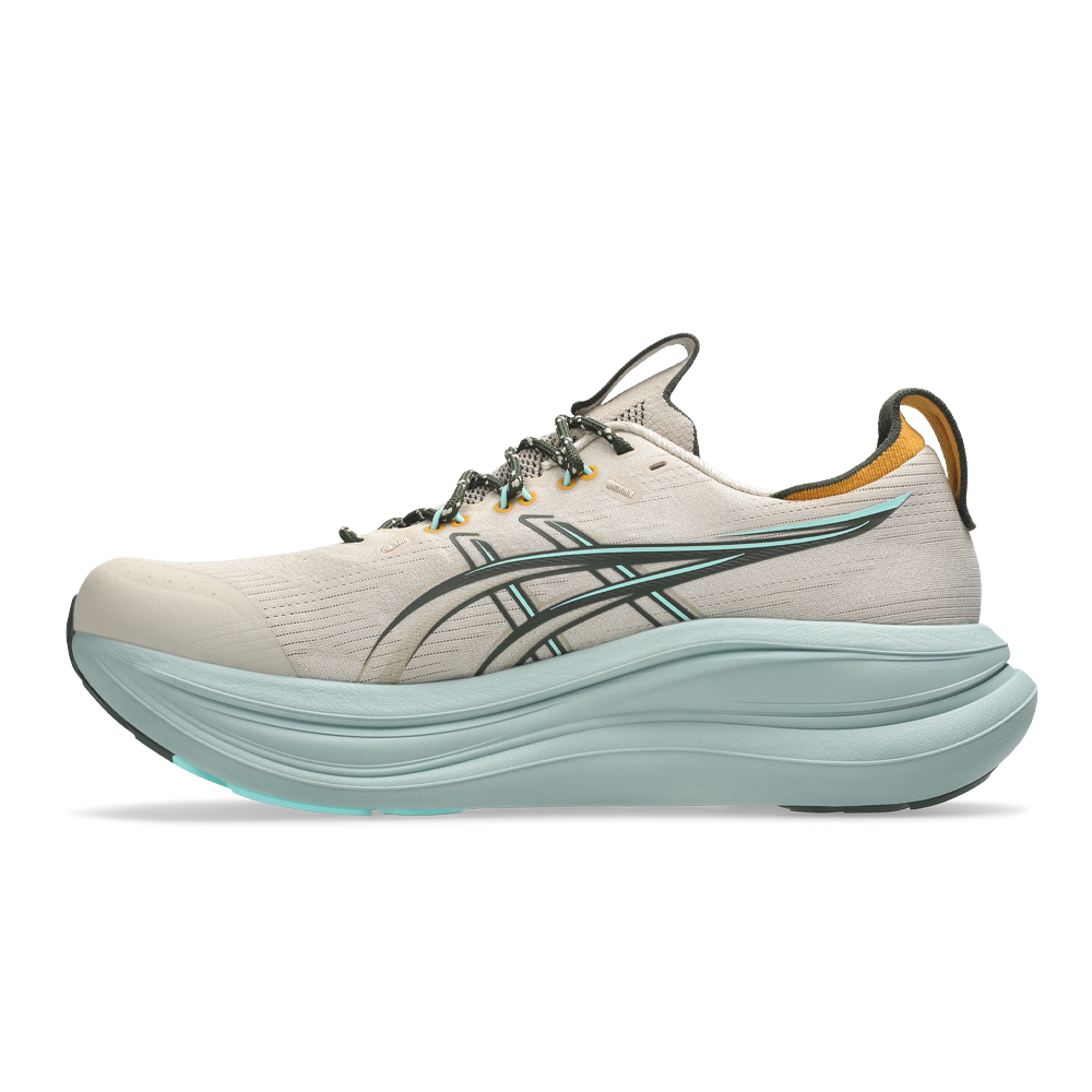 ASICS Gel-Nimbus 28 TR Men's Trail Running Shoes - Simply Taupe/Ocean Air