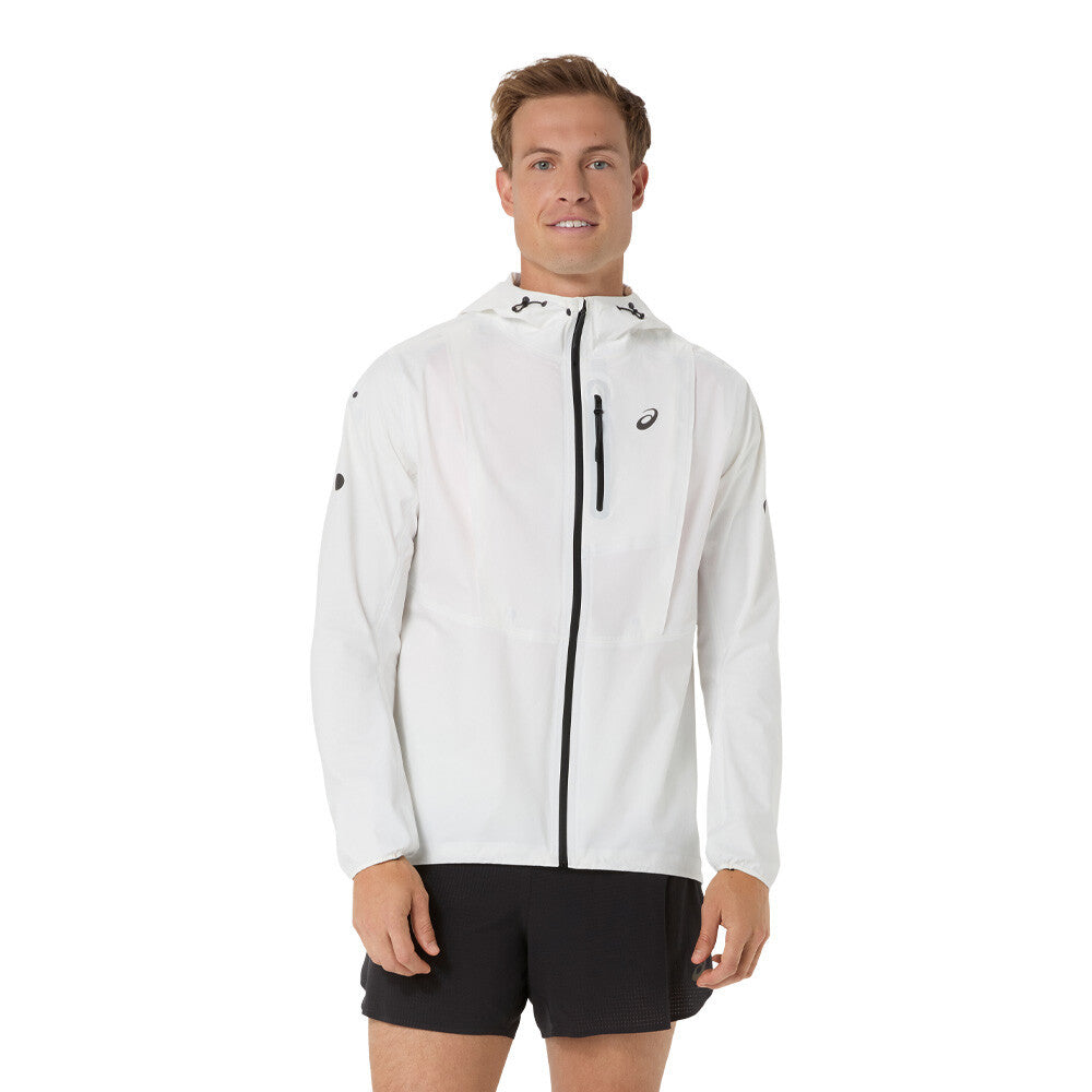 ASICS Fujitrail Elite Waterproof Men's Jacket - Cream