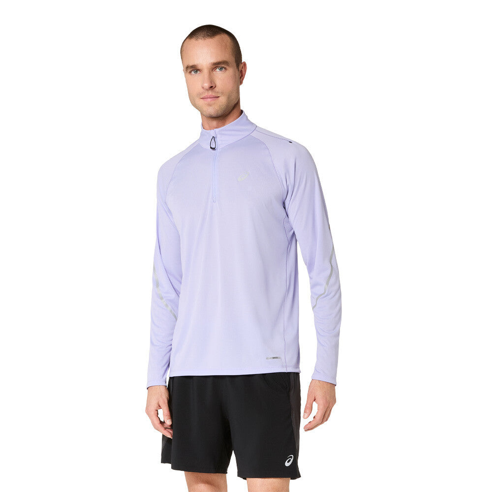 ASICS Road LITE-SHOW Men's Half-Zip Top - Vapour