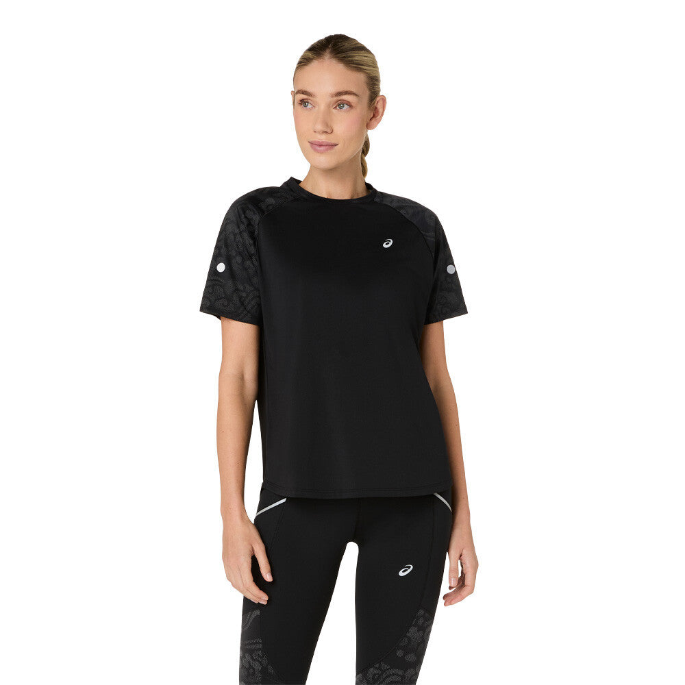 ASICS Road LITE-SHOW Women's Running T-Shirt - Performance Black