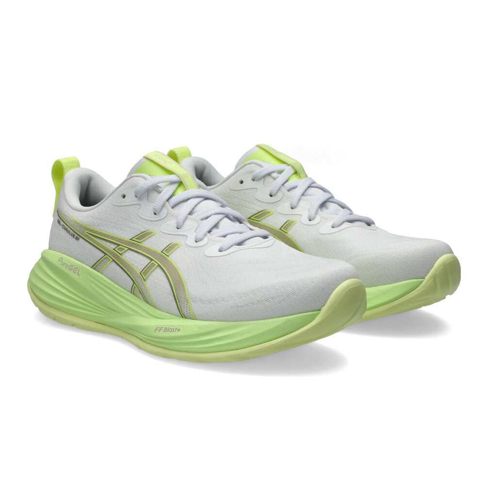ASICS Gel-Cumulus 27 Women's Running Shoes - White/Meteor Grey