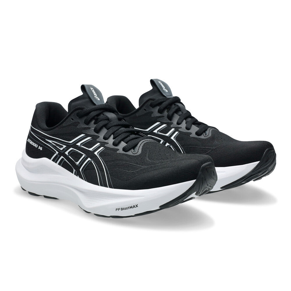 ASICS GT-2000 14 Women's Running Shoes (2A Width) - Black/White