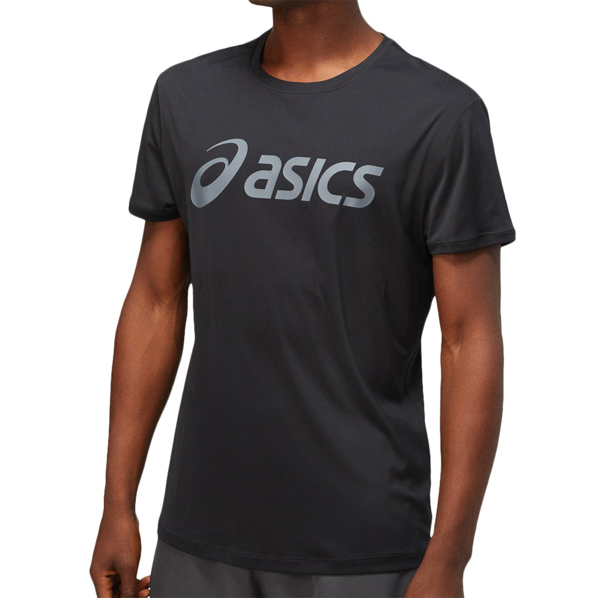 ASICS CORE T SHIRT - CARRIER GREY/PERFORMANCE BLACK