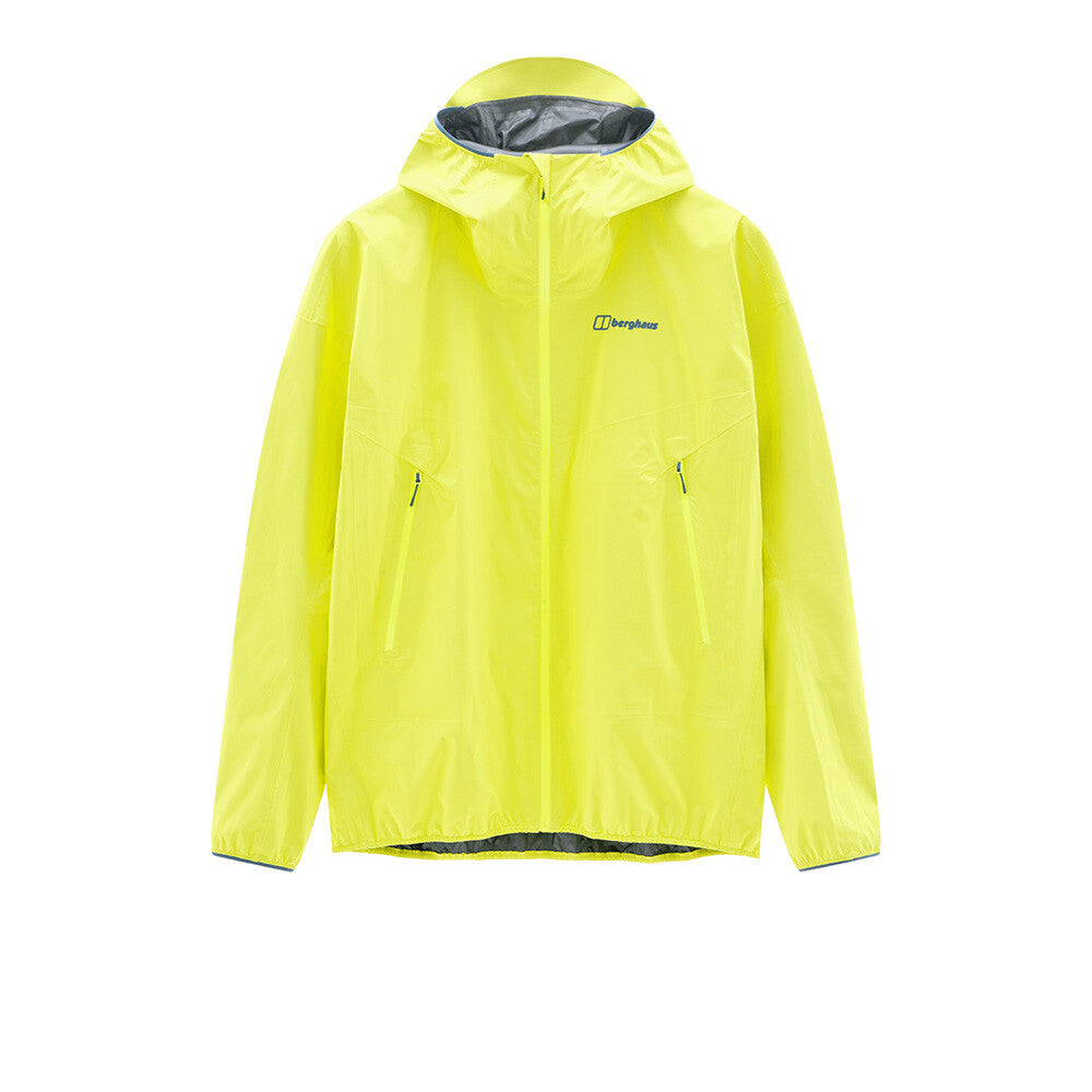 Berghaus Rain-Motion Waterproof Men's Jacket - Light Yellow