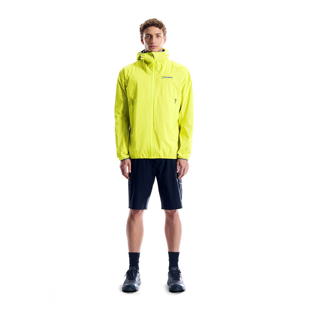 Berghaus Rain-Motion Waterproof Men's Jacket - Light Yellow