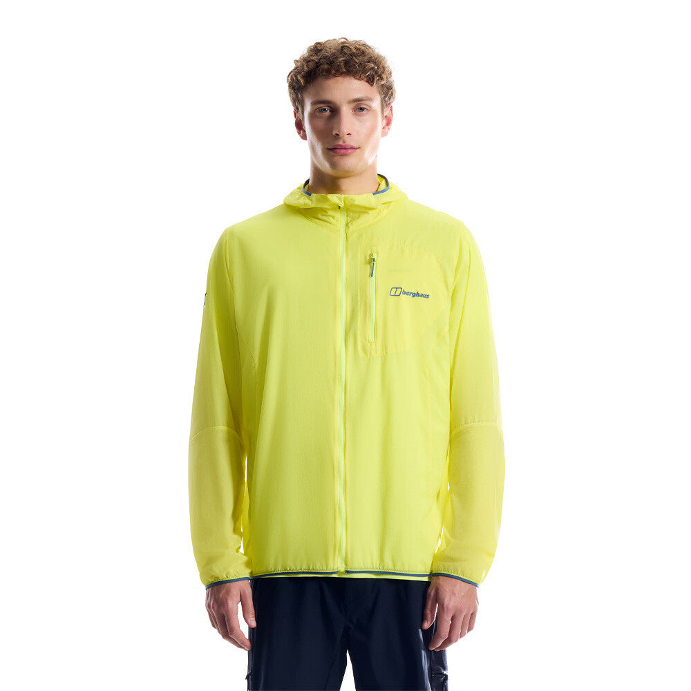 Berghaus Pendower Men's Wind Jacket - Light Yellow