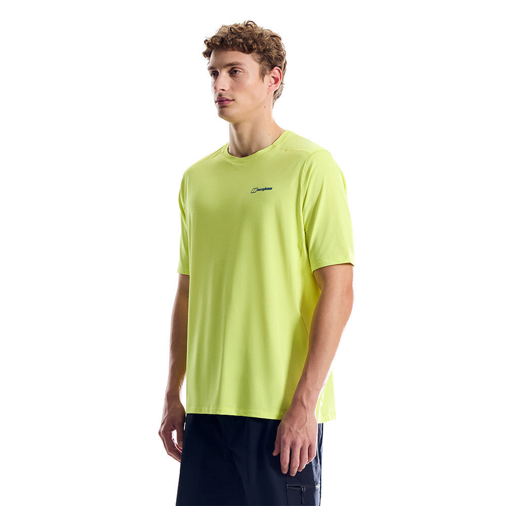 Berghaus Bowburn Tech Men's T-Shirt - Light Yellow