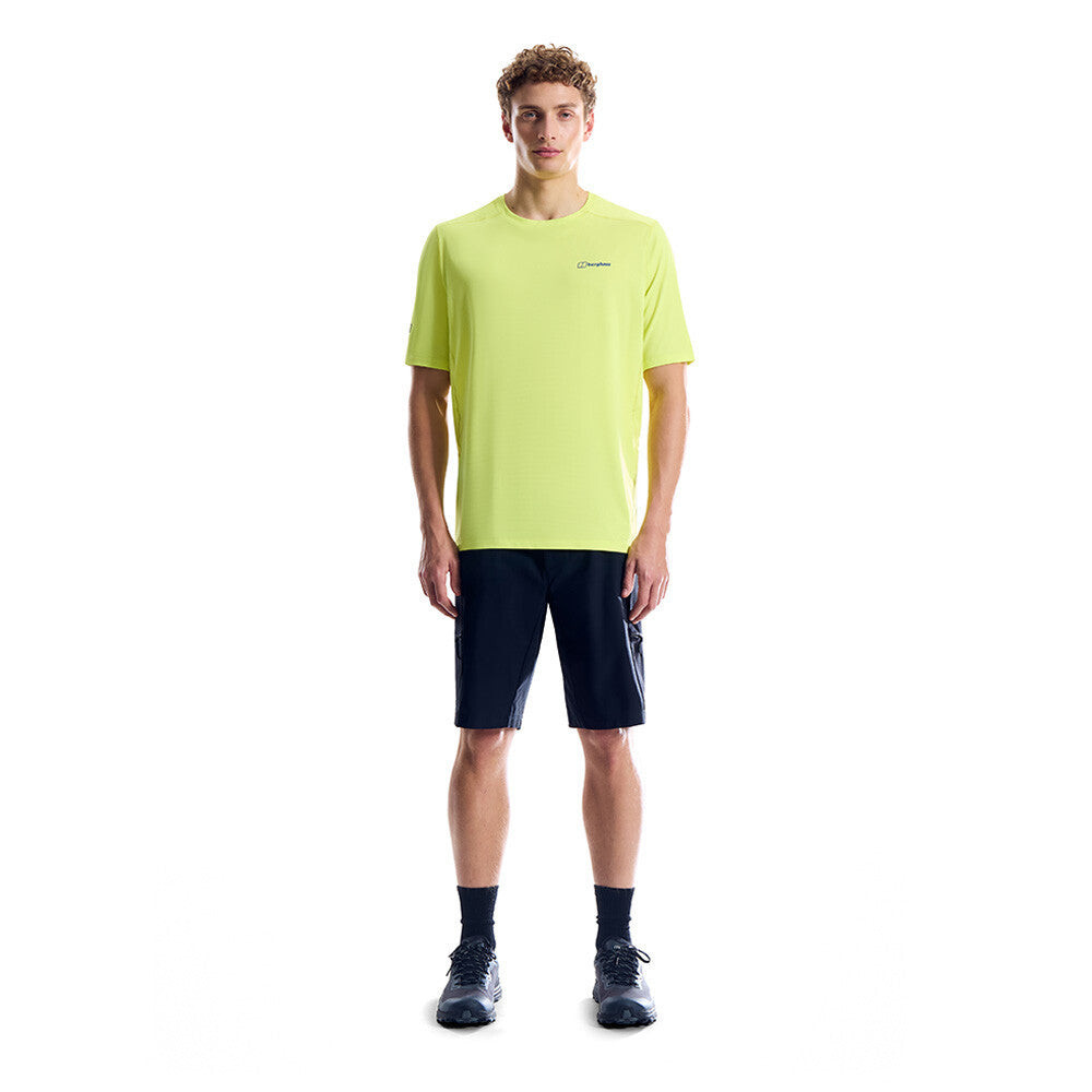 Berghaus Bowburn Tech Men's T-Shirt - Light Yellow