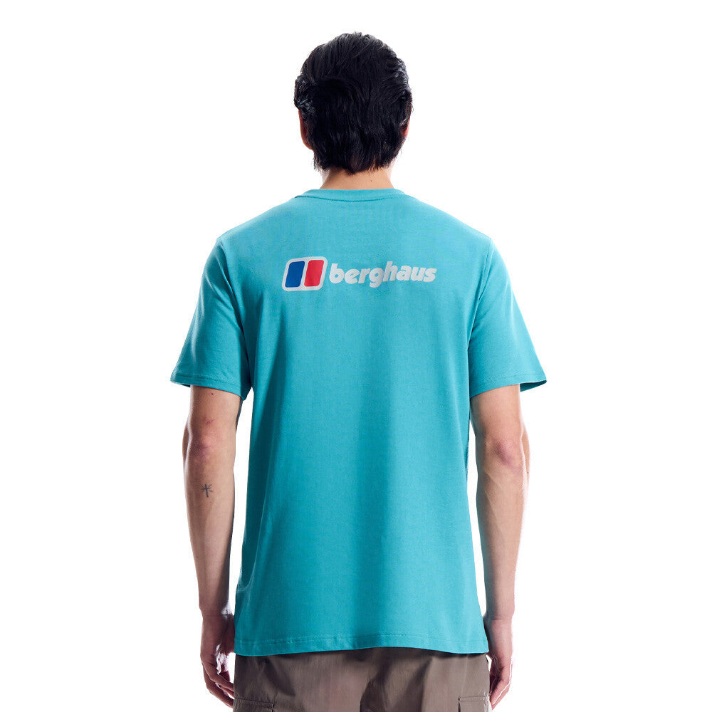 Berghaus Front and Back Men's T-Shirt - Light Blue