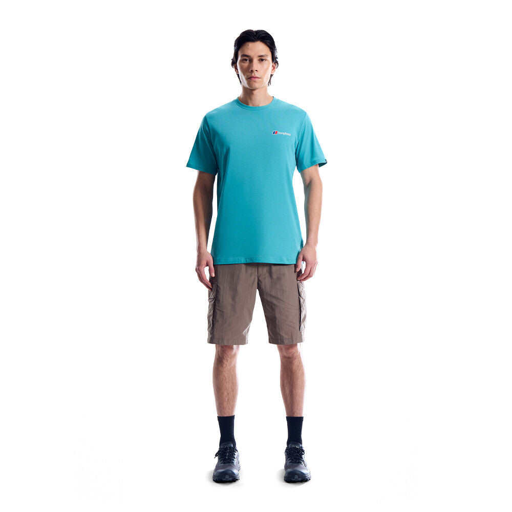 Berghaus Front and Back Men's T-Shirt - Light Blue