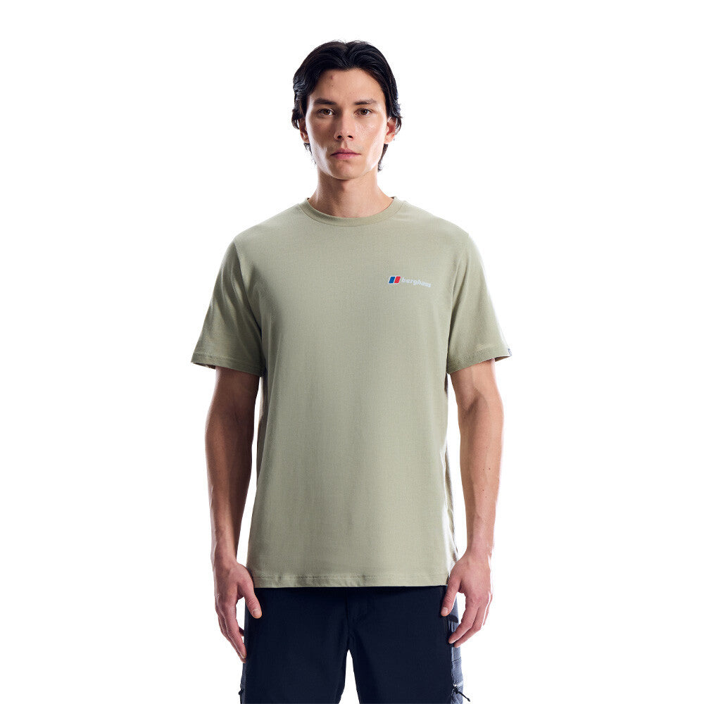 Berghaus Front and Back Men's T-Shirt - Light Grey