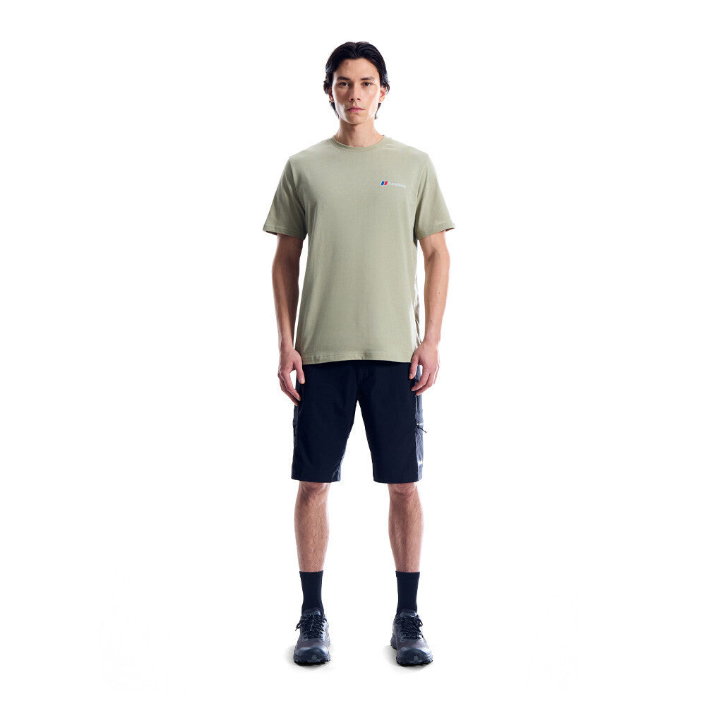 Berghaus Front and Back Men's T-Shirt - Light Grey