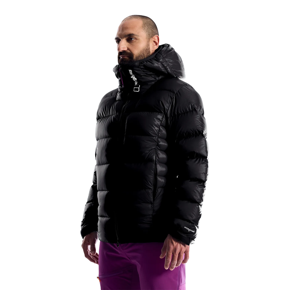 Berghaus MTN Arete Ultra Down Hooded Men's Jacket - Jet Black