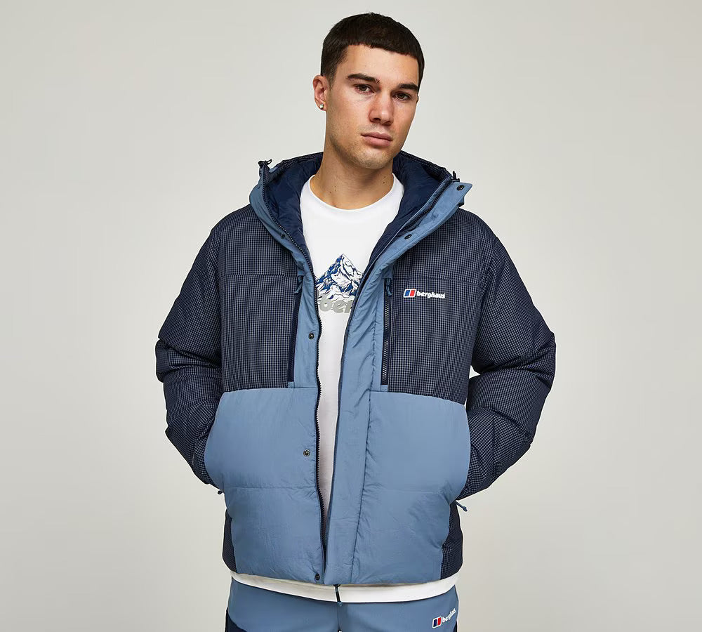 BERGHAUS SABBER DOWN HOODED JACKET - TROOPER