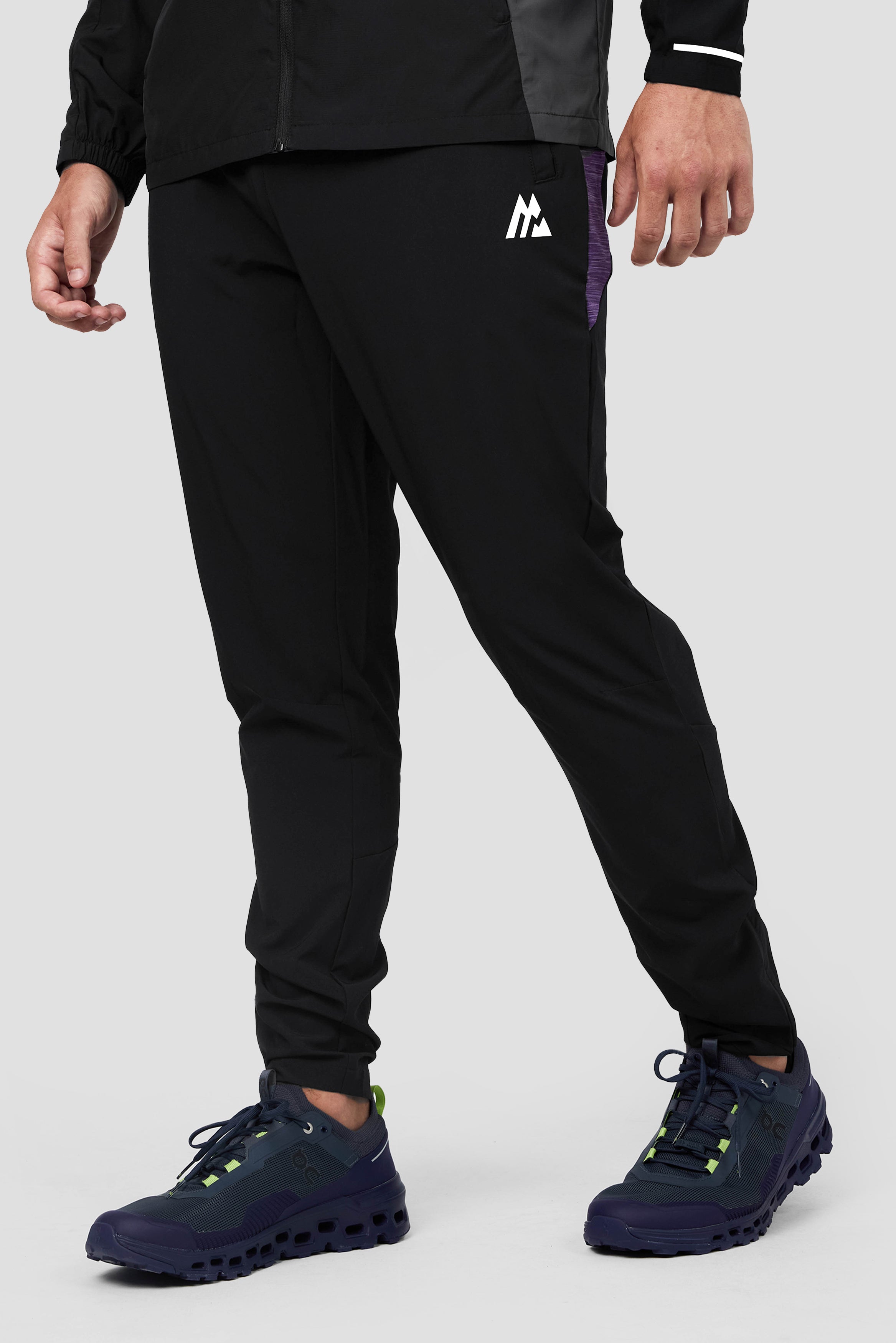 Montirex Trail Panel Running Pant – Purple, Multi