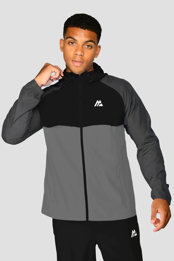 MONTIREX BREEZE WINDBREAKER - ASPHALT/BLACK/CEMENT GREY