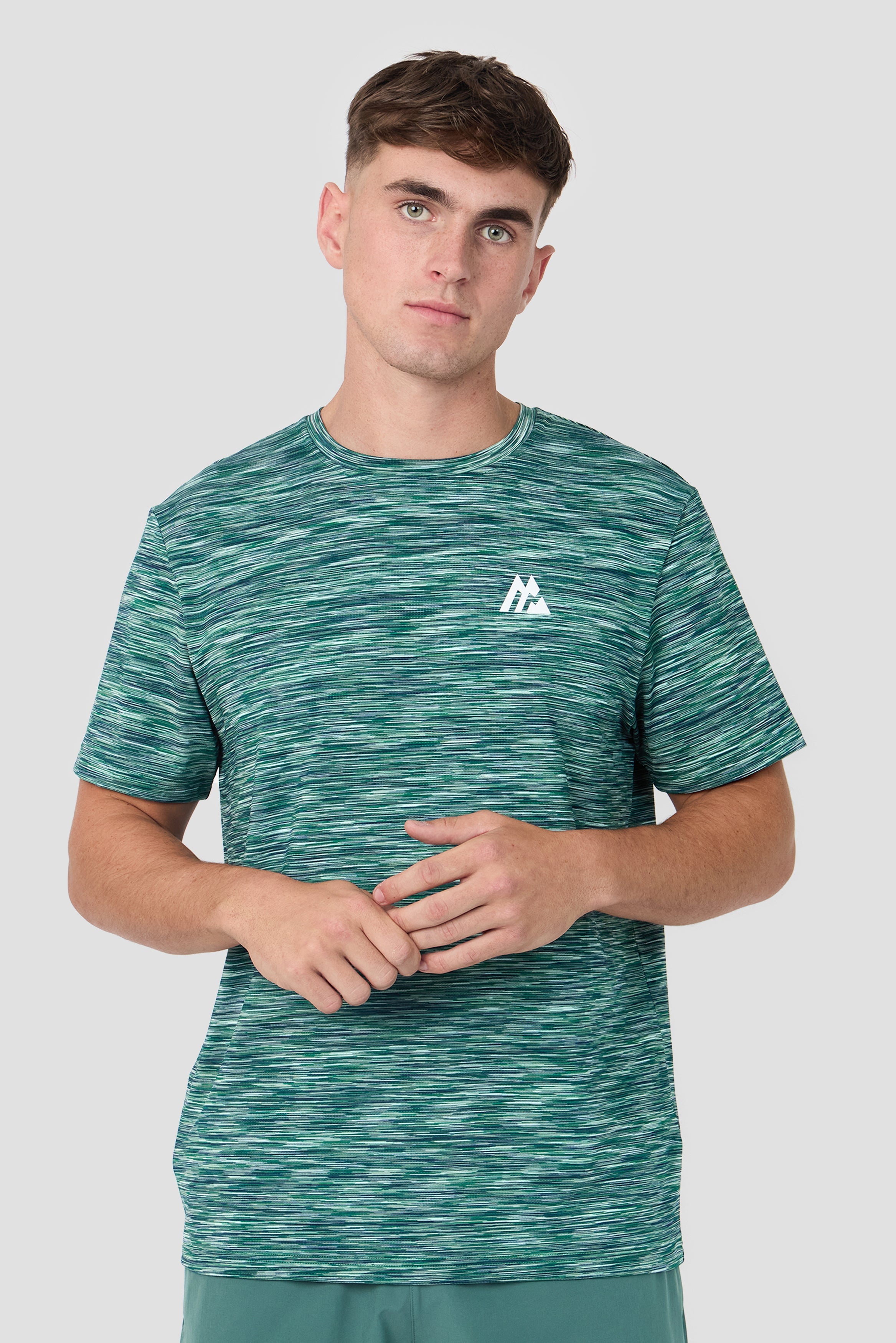 Montirex Trail T-Shirt – Green, Blue