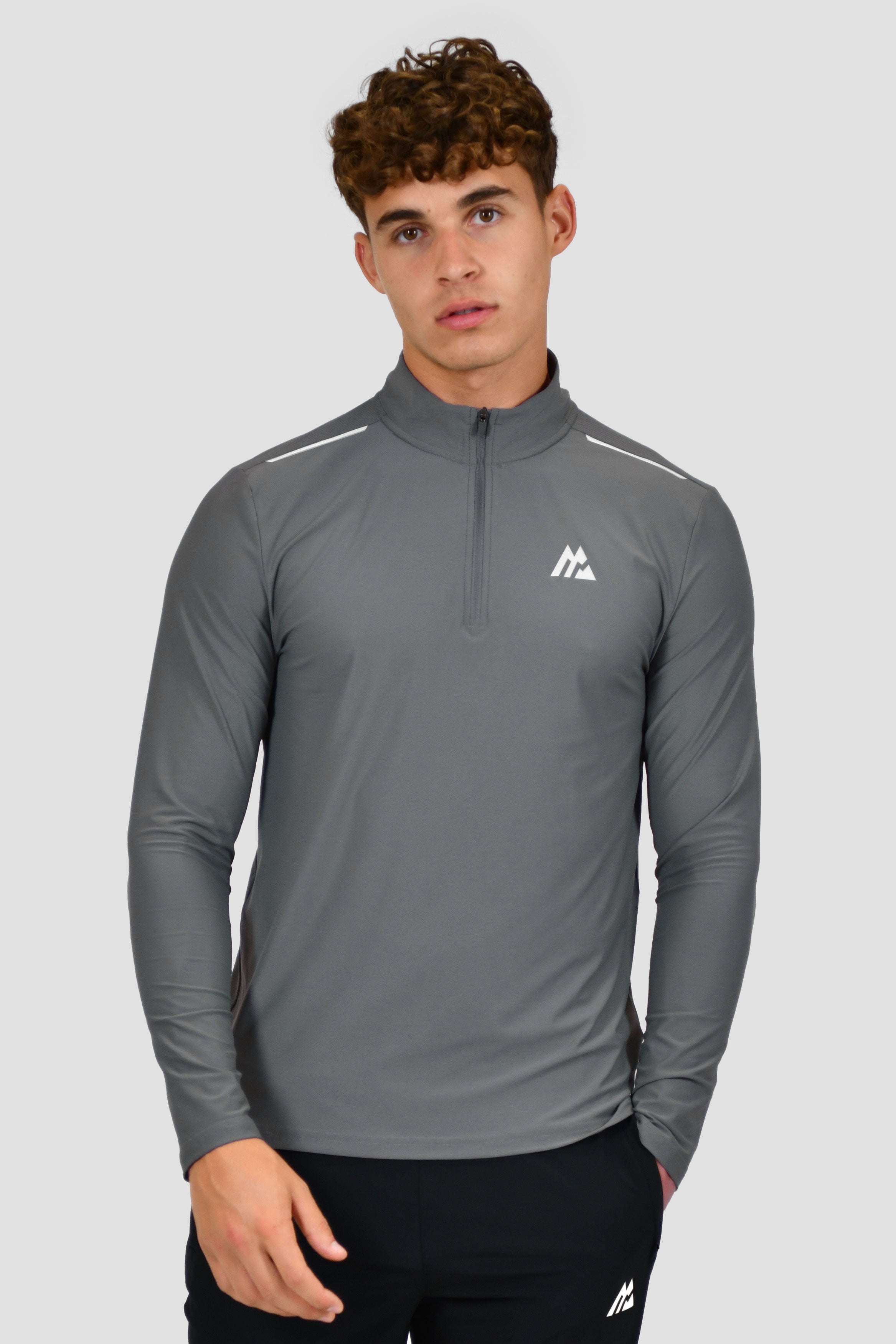 Montirex Charge 2.0 1/4 Zip – Grey