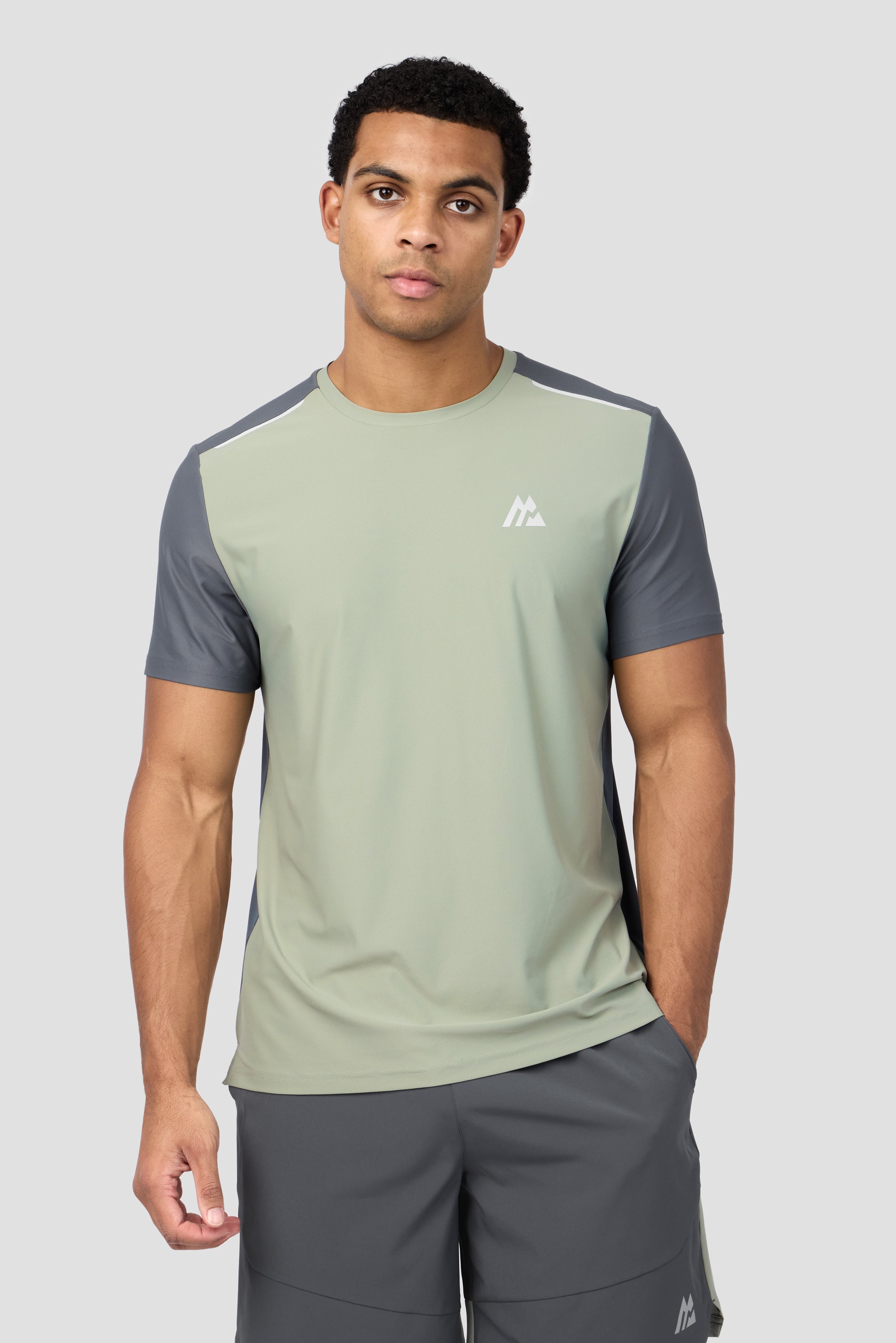 Montirex Charge 2.0 T-Shirt Green, Grey