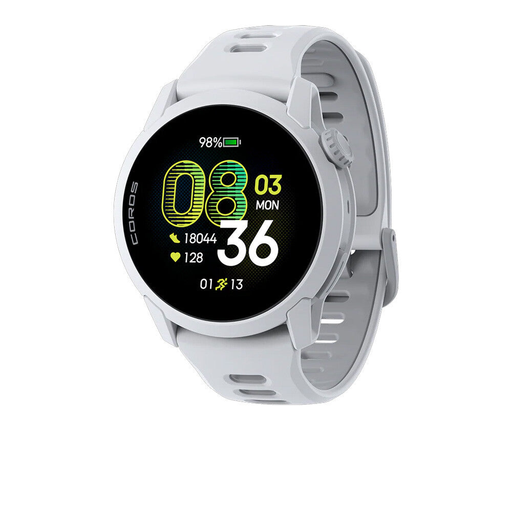 Coros PACE 4 Premium Multisport GPS Watch (Silicone Strap) - White