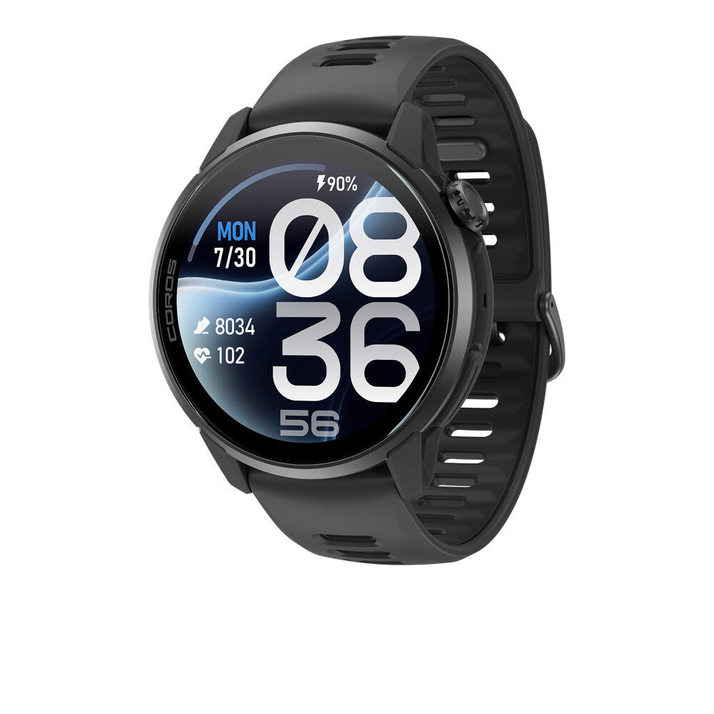 Coros PACE 4 Pro GPS Sport Watch (Silicone Strap) - Black