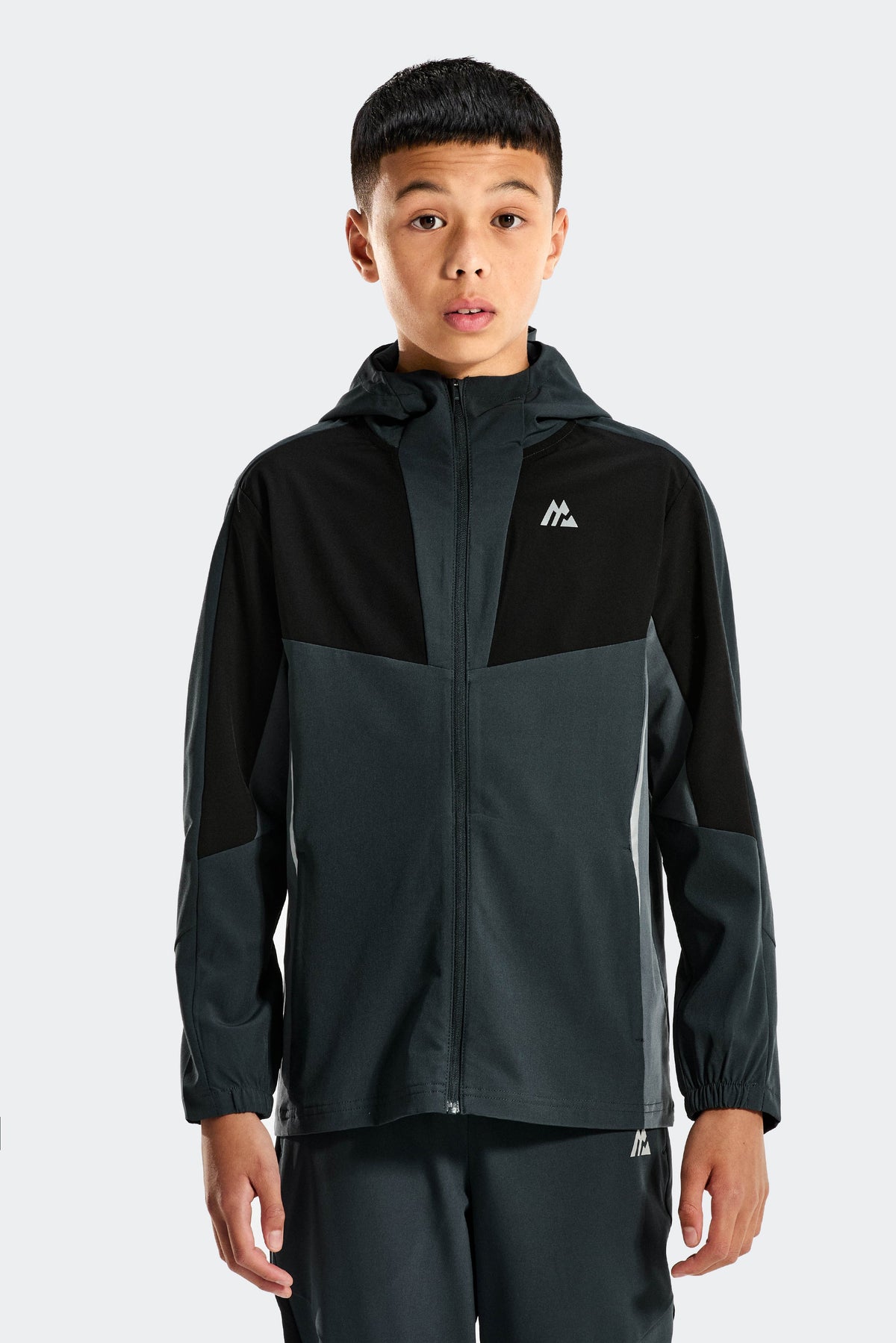 Montirex Junior Altrus Jacket - Black Onyx Slate Grey